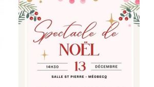 Méobecq - Samedi 13 décembre 2025 à partir de 14h30